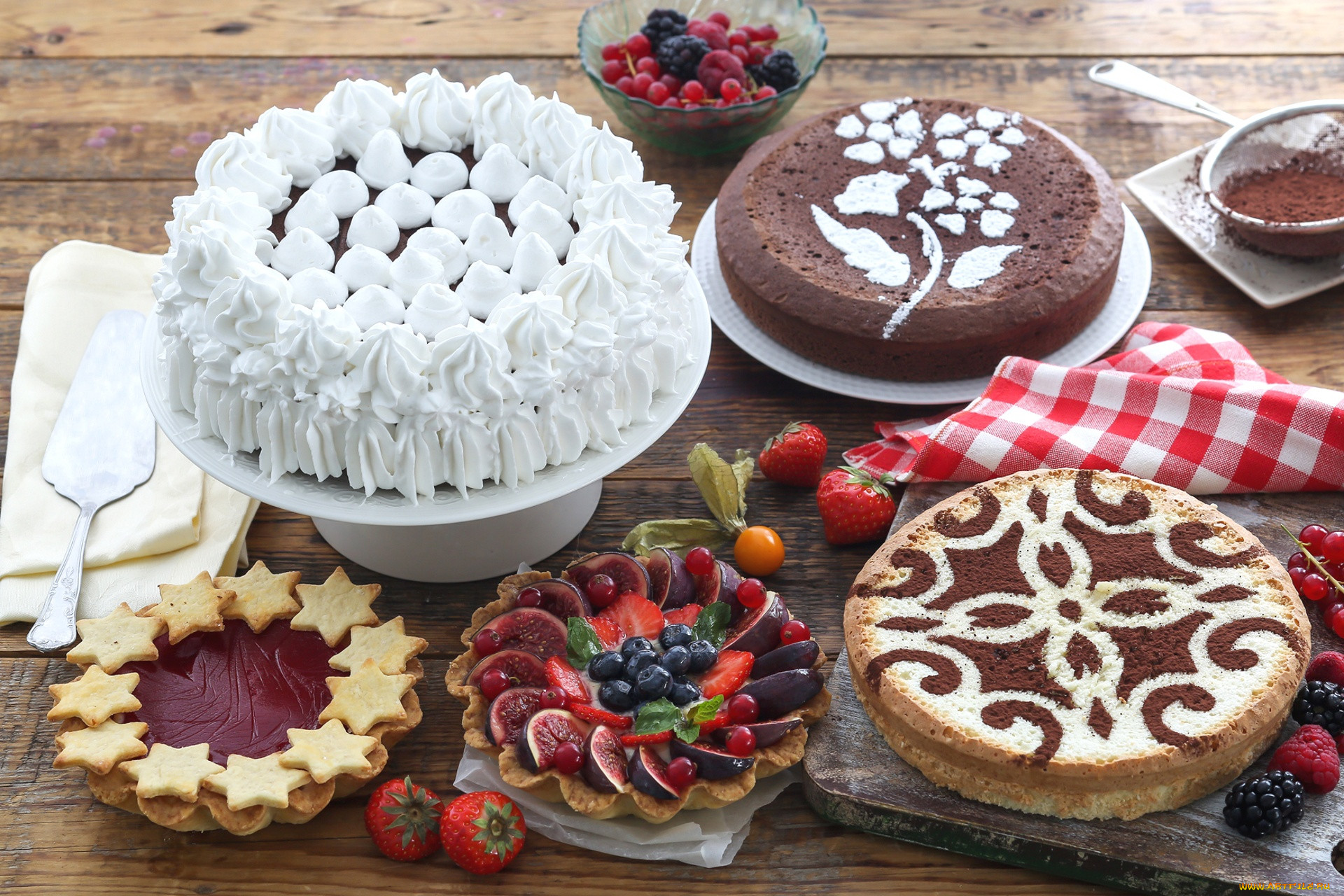 , , , , sweet, cake, , , dessert, , , strawberry, berries, snack, , 